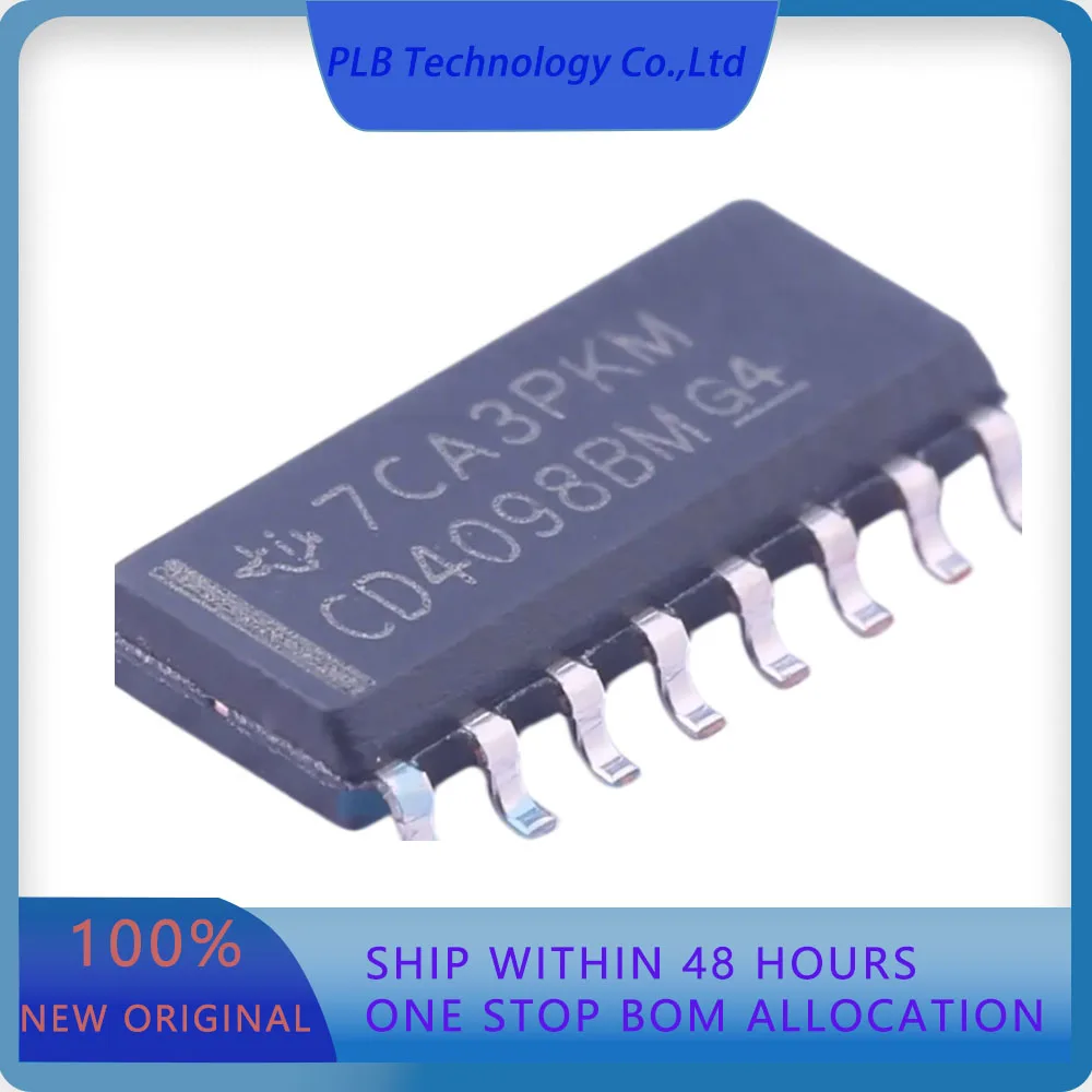 20PCS/LOT CD4098BM96 CD4098B  100ns 3V~18V SOP-16 Monostable Multivibrators Original Stock