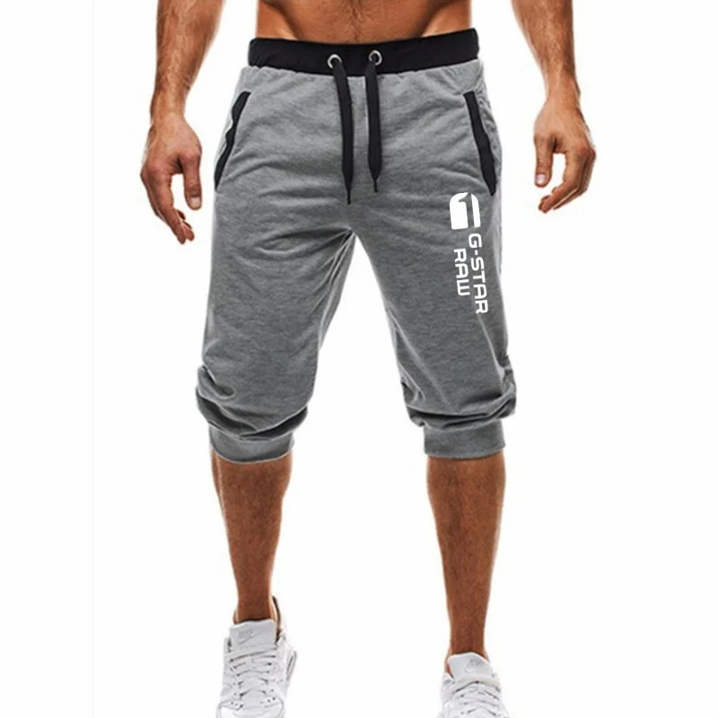 2023 New Summer Sweatshorts Men Sportswear Breathable Cotton Workout Baggy Breeches Short Men Casual Shorts Plus Size 3XL