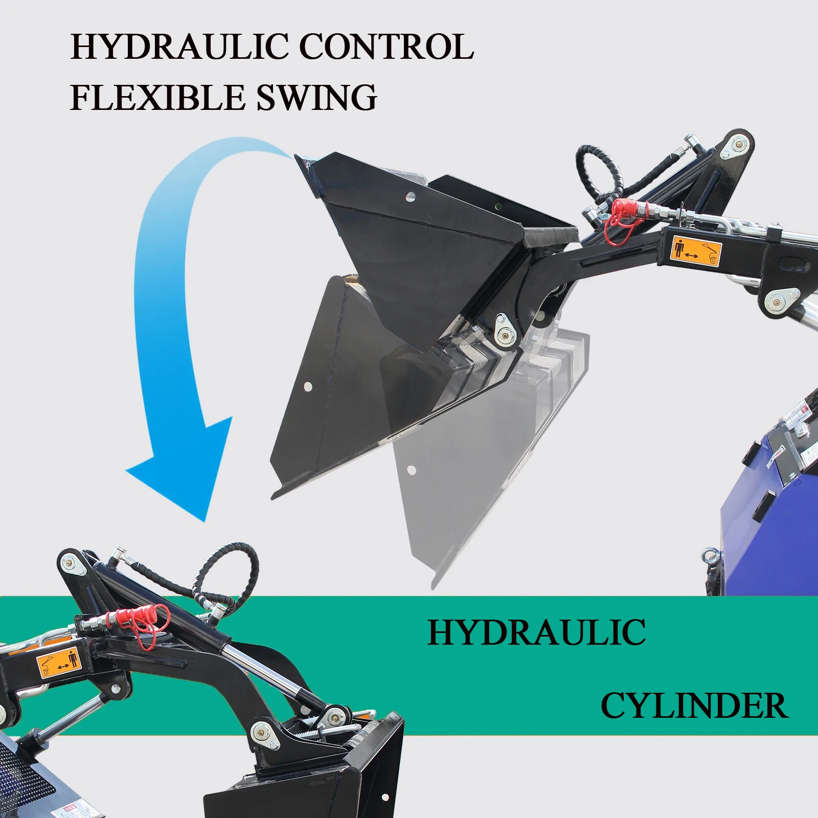 Full payment not a deposit compact tracked skid steer loader | 23 HP gasoline engine for versatile workATTACHXPRO