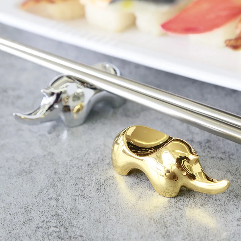 

Alloy Chopstick Holder Spoon for Dining Table Chopsticks Rest Knife and Fork Metal