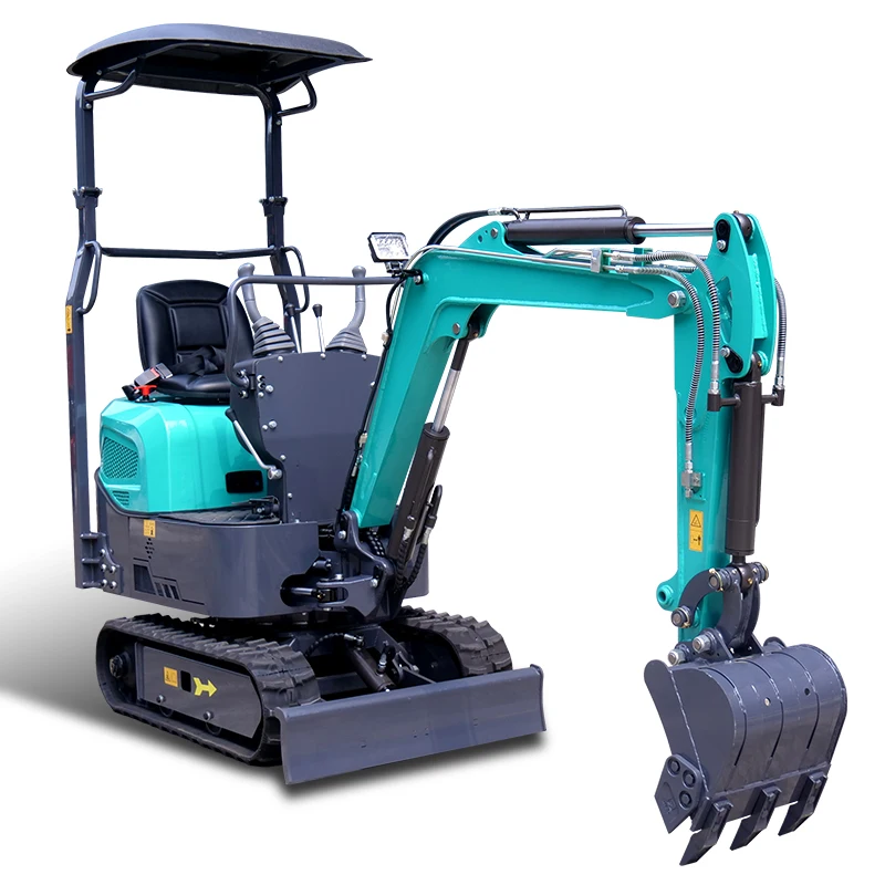 Customized 1 .2 Ton Mini Excavator Machine China Cheap Mini Excavator Small Excavator Attachments for Sale