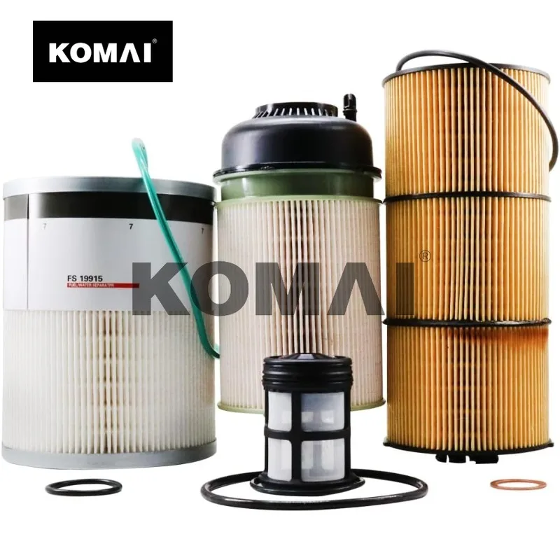 كوماي PF9908 P551063 A4720900651 فلتر الوقود P551005 LF17511 P7505 فلتر الزيت P551011 FS19915 PF9804 فاصل الوقود المياه Filte #1