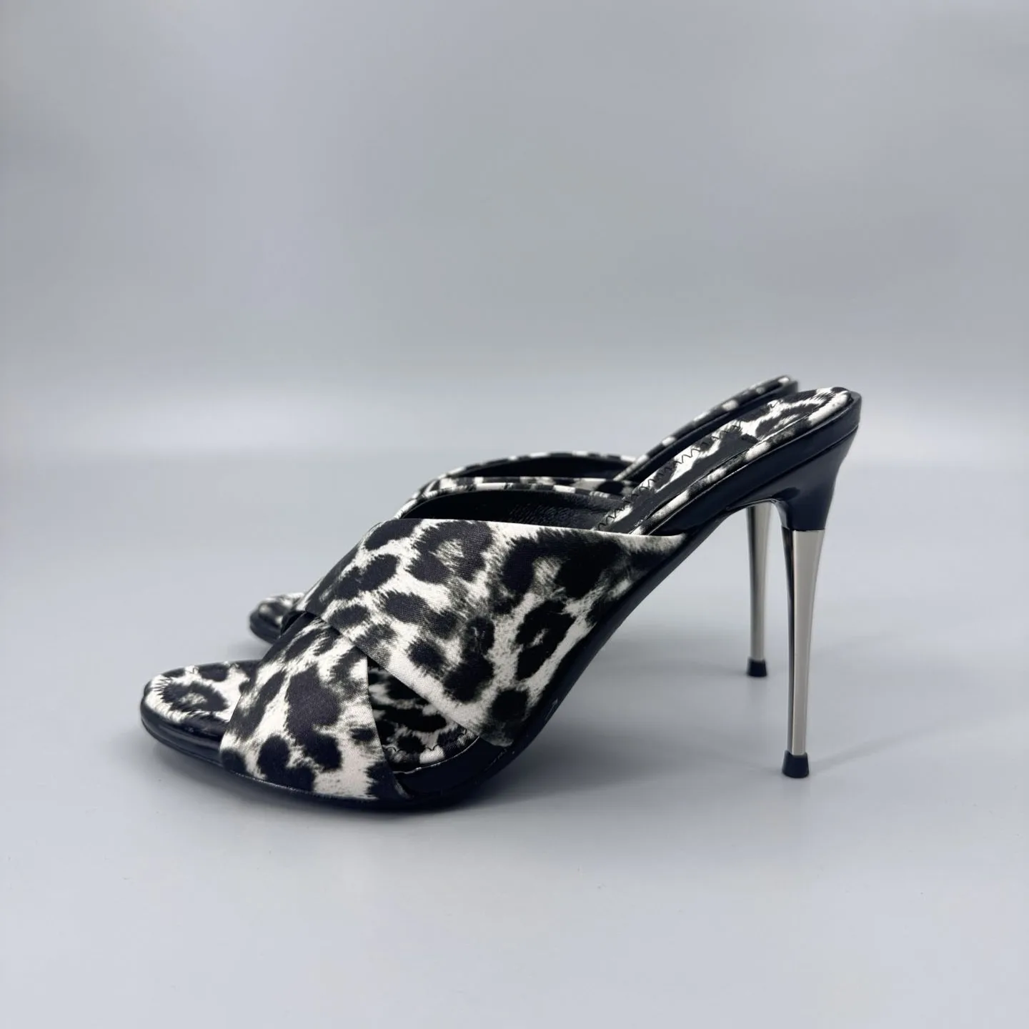 

women's retro heel silk upper sheepskin lining 10cm heel leather outsole elegant stylish daily shoes