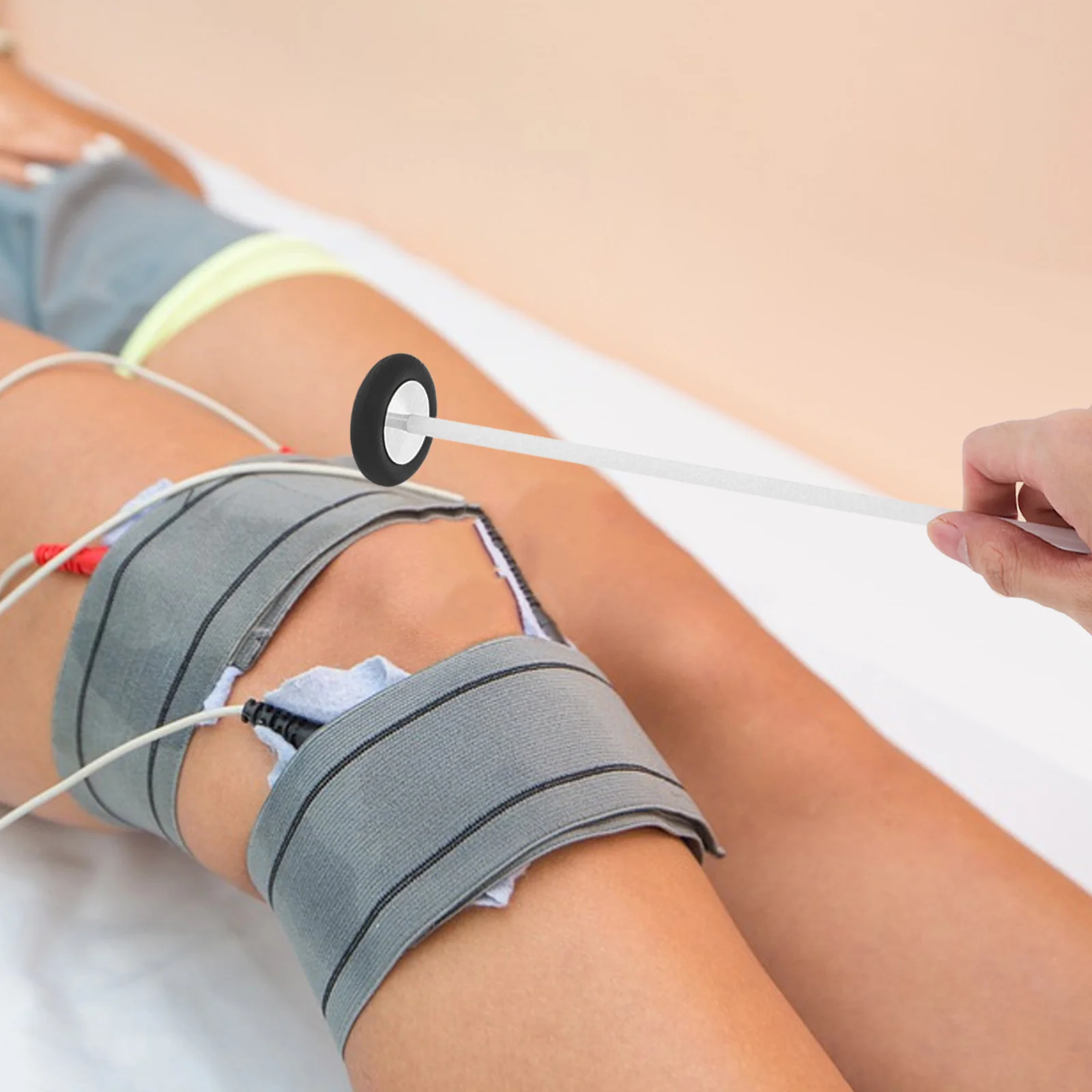 مطرقة منعكسة مستديرة من البلاستيك المتين، أداة تشخيص محمولة، فحص عصبي، معدات اختبار قرع دقيقة #1