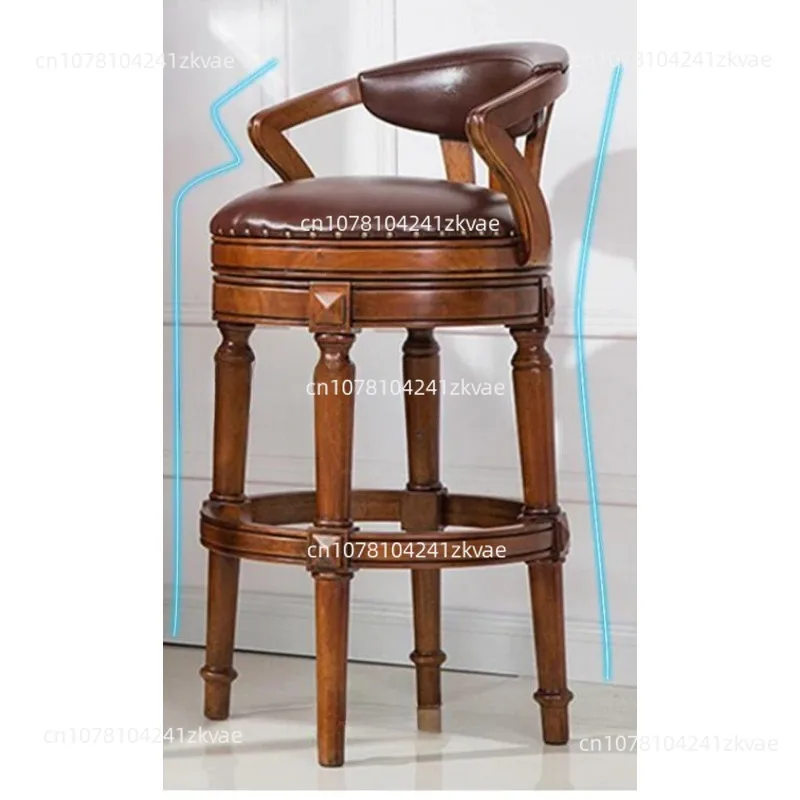 Chair Household High Stool Modern Light Rotary Retro Demolition Promotion