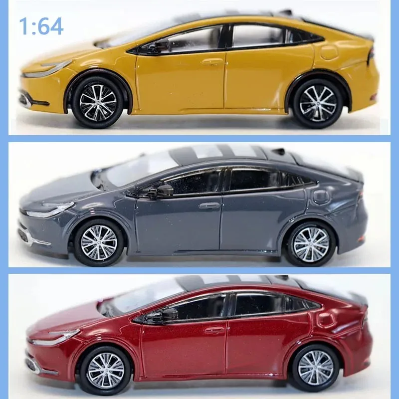 

PARA64 1:64 Scale 2023 Prius Alloy Simulation Car Model Static Collection Decorated Holiday Gifts Toys Souvenir Gift