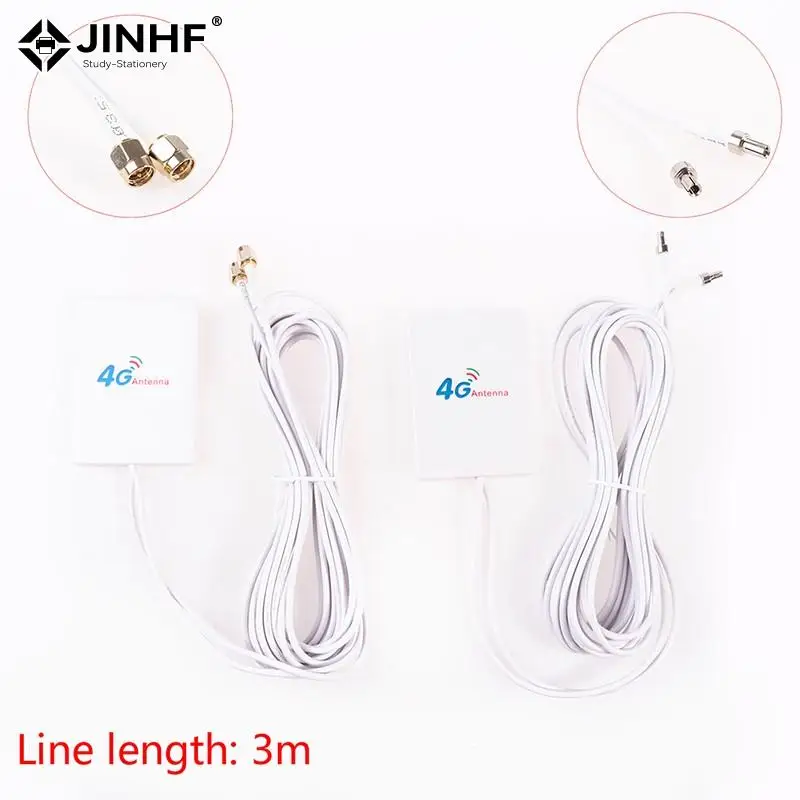 28dBi 3G 4G LTE Antenna SAM TS9 Connector 4G LTE Router Anetnna 3G External Antenna With 3m RG174 Cable Router Modem