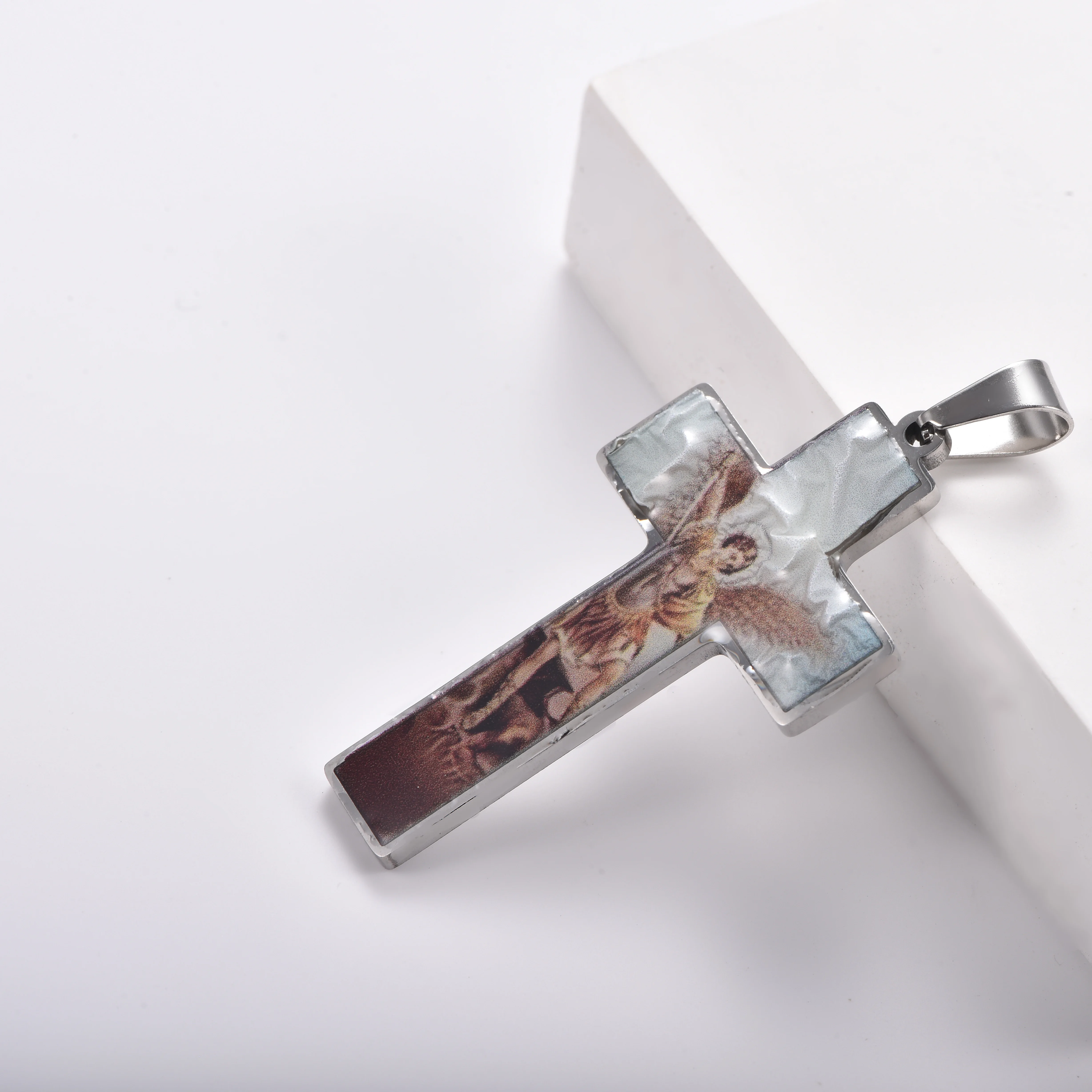 9 verschiedene christlich-religiöse Halsketten mit Jesus- und Jungfrau-Maria-Motiven, Unisex-Schmuckgeschenk – Detail 2