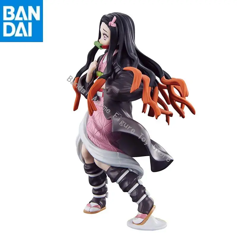 متوفر في المخزون الأصلي الأصلي بانداي نامكو S.H.Figuarts شيطان القاتل نموذج كامادو Nezuko الجمعية عمل الشكل سطح المكتب زخرفة لعبة #4