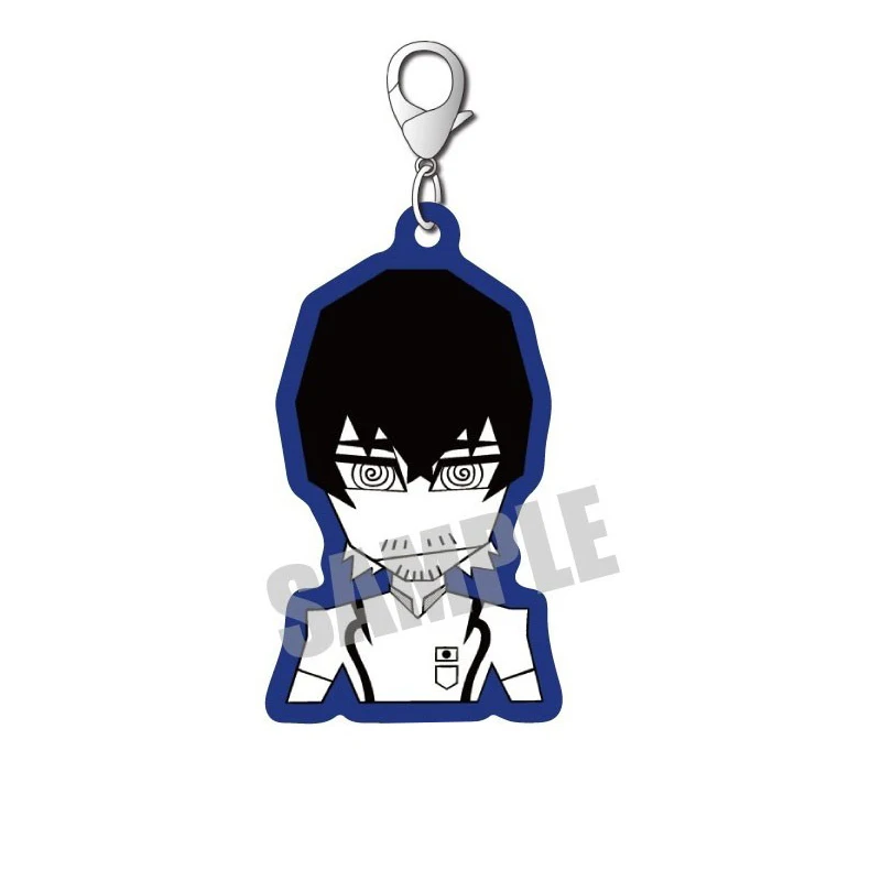 6cm Heißer Anime BLUE LOCK Acryl-Schlüsselanhänger Bachira Meguru Chigiri Hyōma Modellfigur Cosplay Geburtstagsgeschenk für Fans Weihnachtsgeschenk – Detail 2
