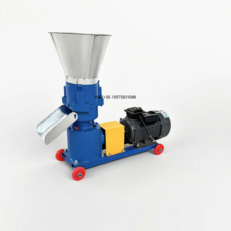 

High efficiency 80-120kg/h feed pellet mill for poultry and animal husbandry