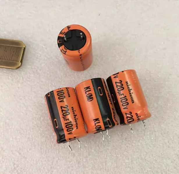 20PCS/LOT JAPAN original nichicon KL Series orange audio aluminum electrolytic capacitor free shipping