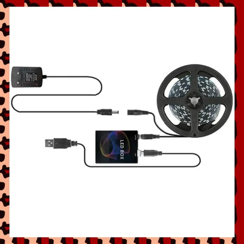 

A72P 5V USB LED Light Strip For Under Cabinet Lighting Under Bed Light TV Backlight Bedroom Home DIY Lighting EU Plug