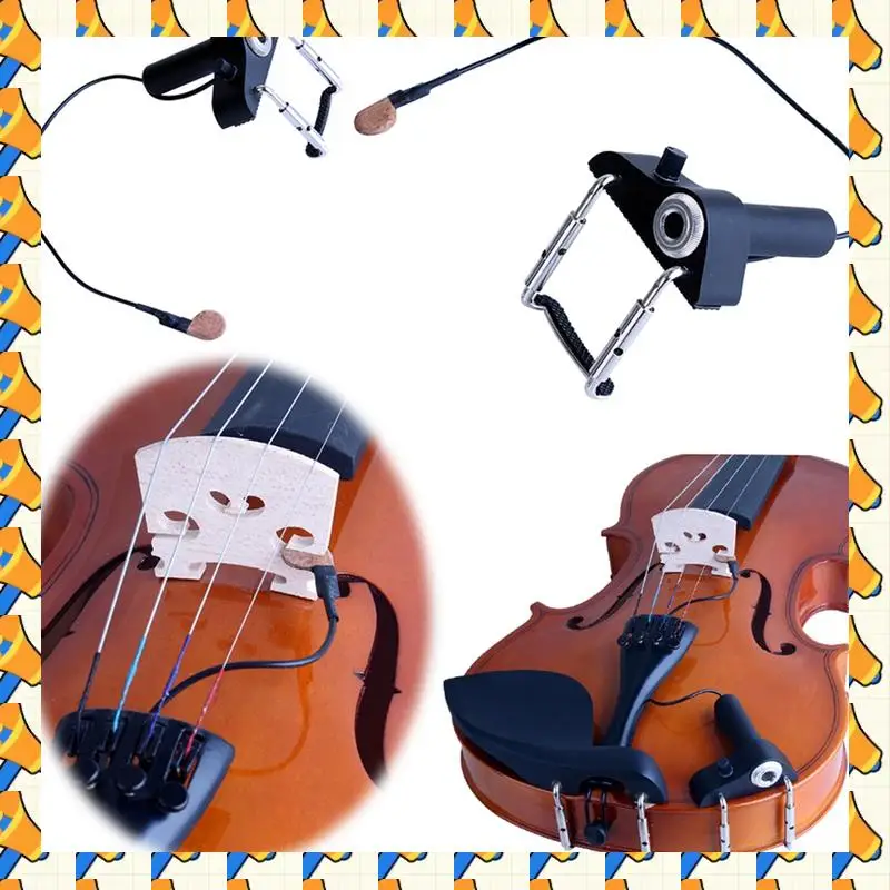 

ABYB Pickup For Violin Electronic Organ Instant Authentic Acoustic Sound Violin Bridge Pickup Violin Accessories For Violin