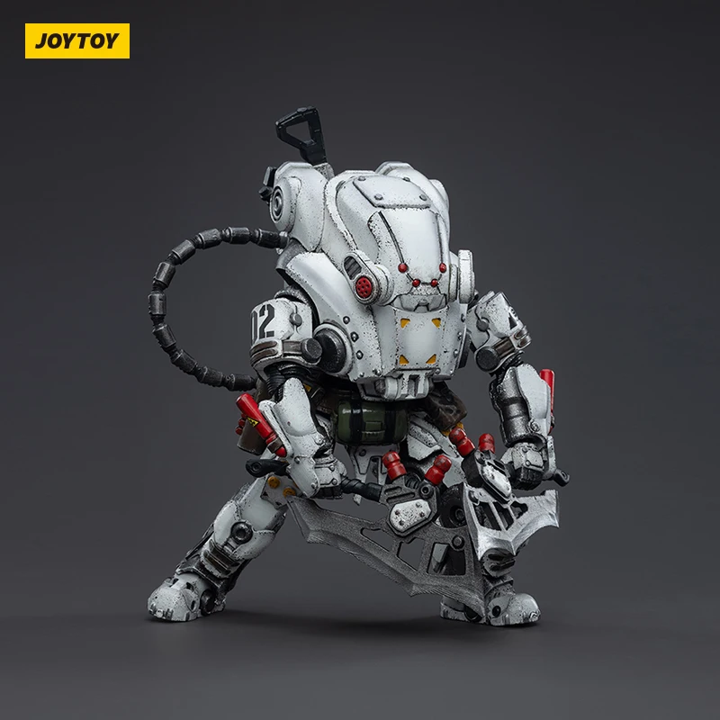 JOYTOY Sorrow Expeditionary Forces 9th Army of the White lron Cavalry-Eliminator 1:18 Action Figure Mecha Anime Model Ornament