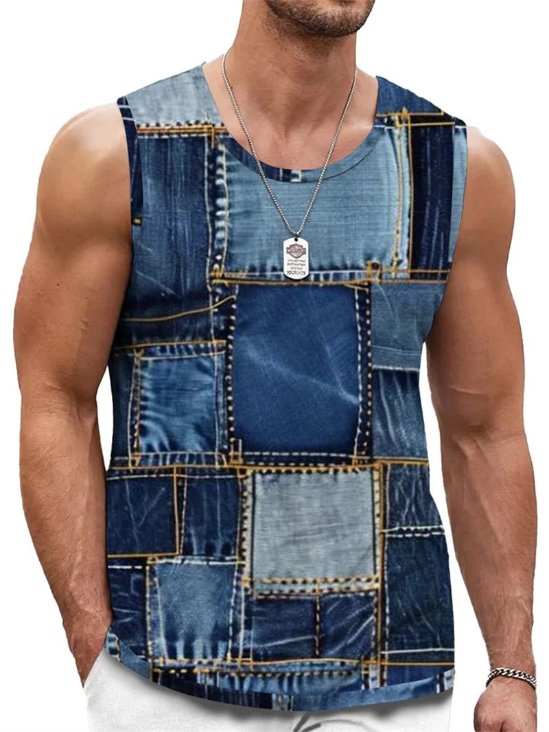

Newest Cool 3D Tank Tops Man Fashion Casual Sleeveless Tops Men Women Summer Streetwear Fitness Vest Bodybuilding Tank Tops Tee