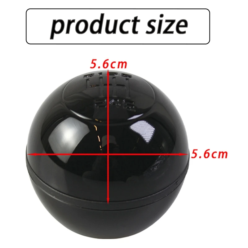 Super Sale 50294565 55346345 6 Speed Gear Shift Knob Lever Change Knob Replacement Fit for Alfa Romeo Giulietta 2010-2018