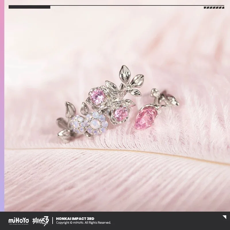 MiHoYo oficial Honkai Impact 3 Elysia True Self · The Law Keeper of Man tema mujer anillo Cosplay Anime regalos amor secundaria