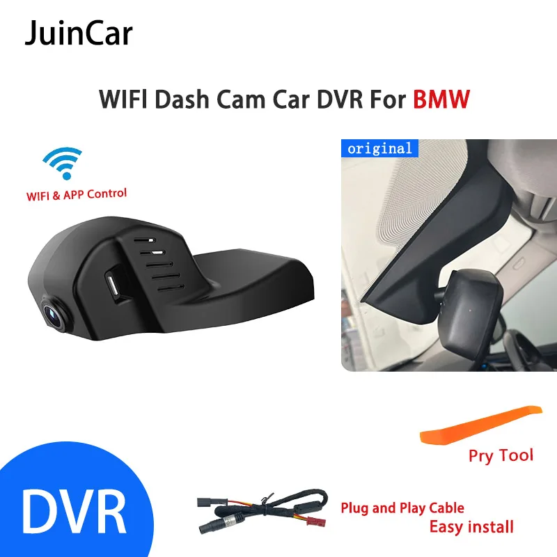 1K 2K 4K Wifi Dash Cam Camera Car Recorder For BMW X1 F48 X3 X4 F26 X5 F15 X6 F16 X7 1 2 3 4 5 6 7 8 Series F11 F22 F34 M4 M5 M6