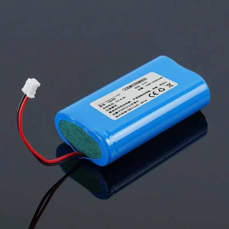 20pcs Source Manufacturer 3.7V 18650 Lithium Battery Pack with Wire High Capacity Two Parallel Cells Protective Plate Outlet A