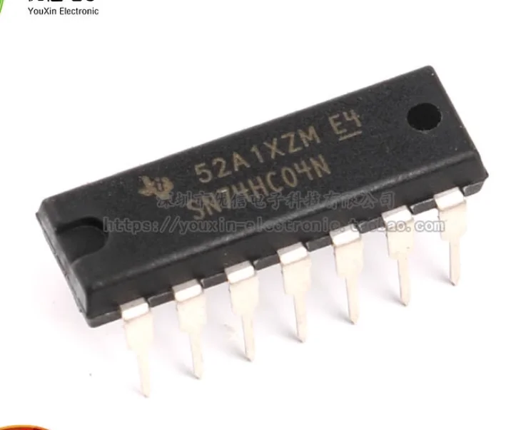 50PCS New original SN74HC04N HD74HC04P DIP-14