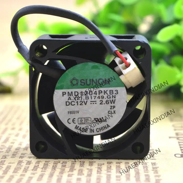 New  PMD1204PKB3 12V 2.6W 4020 4CM  Cooling Fan Assembly Kit