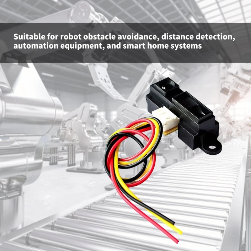 GP2Y0A21YK0F Highly Precise Distance Sensoring 10-80CM Sensitive Detection