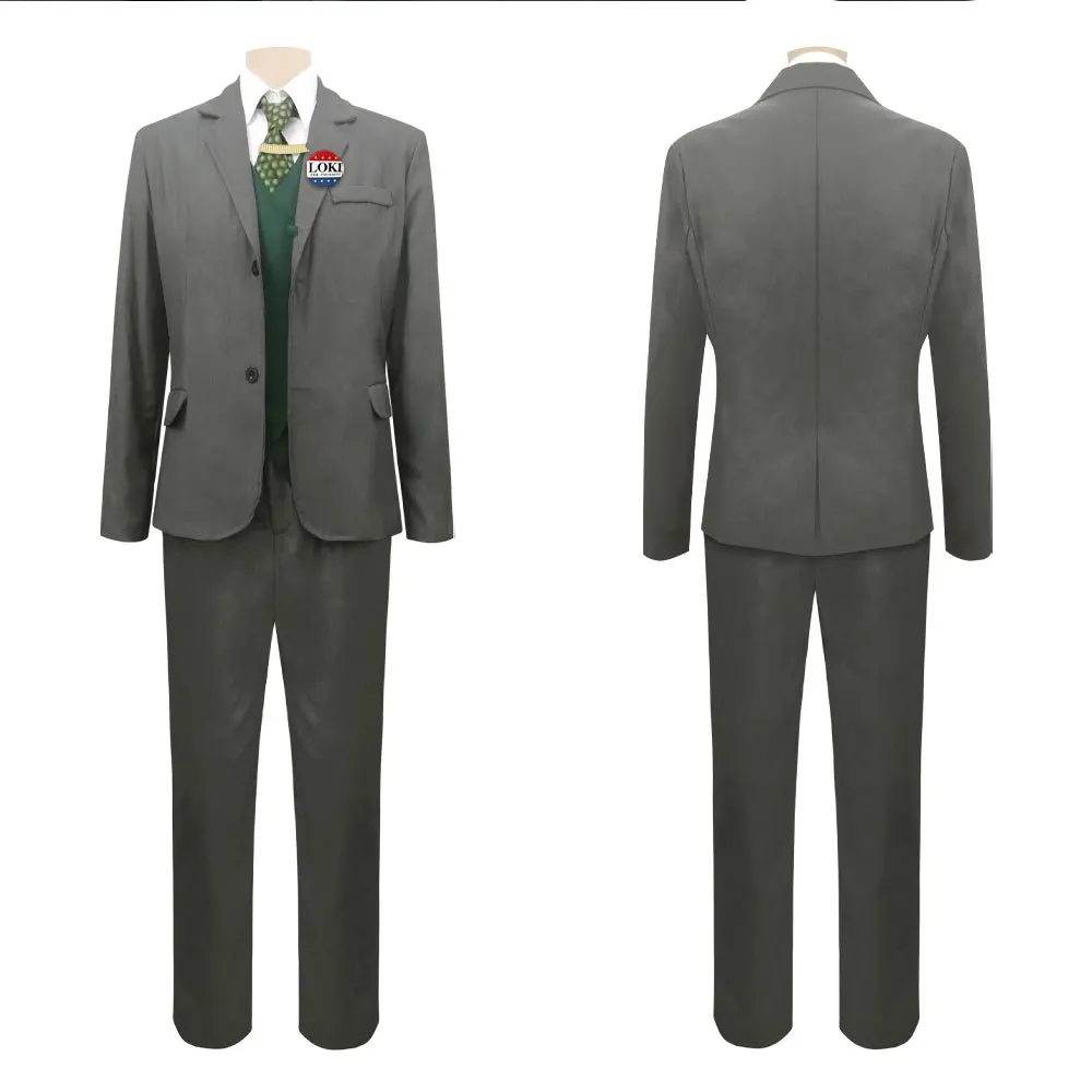 

Loki TV Series Cosplay Costume Set Halloween Costume Stage Performance Costume