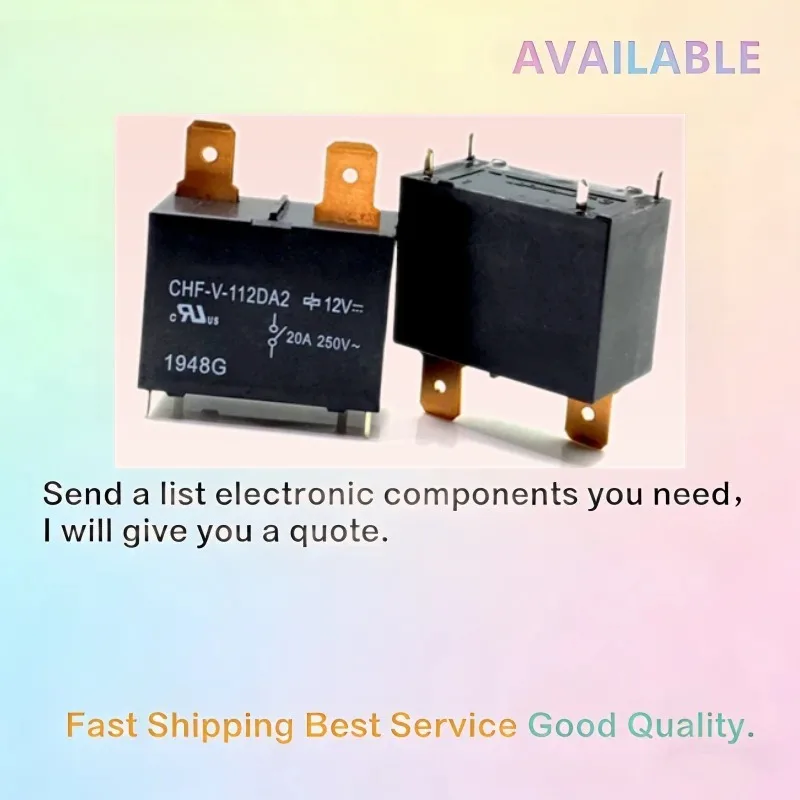 5pcs GT-1A-12D 12VDC 25A 4 Pin Power Relay CHF-S-112DA2 20A DC12V