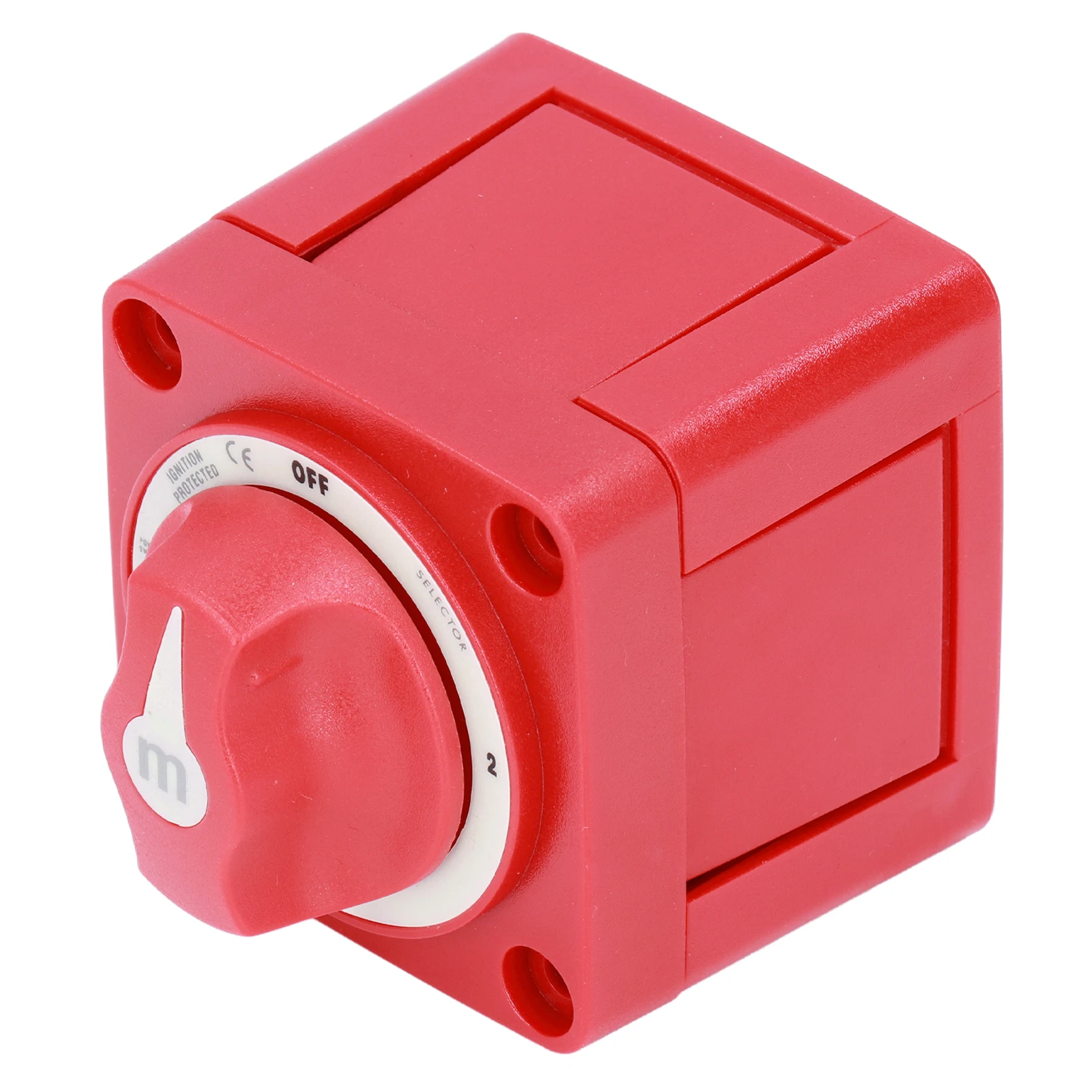 Battery Isolator Battery Disconnect Switch IP66 Waterproof  Circuit 300A 3 Studs for Car Truck Trailer RV for Marine Boat