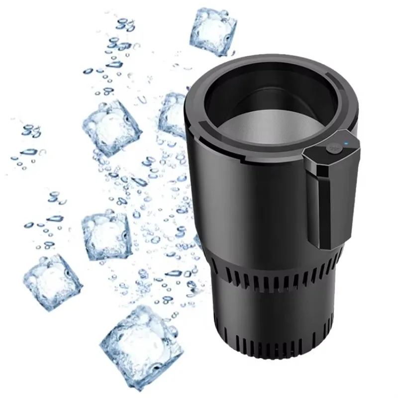 

Portable smart car cup holder heater cooler home office multi-scene use semiconductor cooling rapid heating cooling
