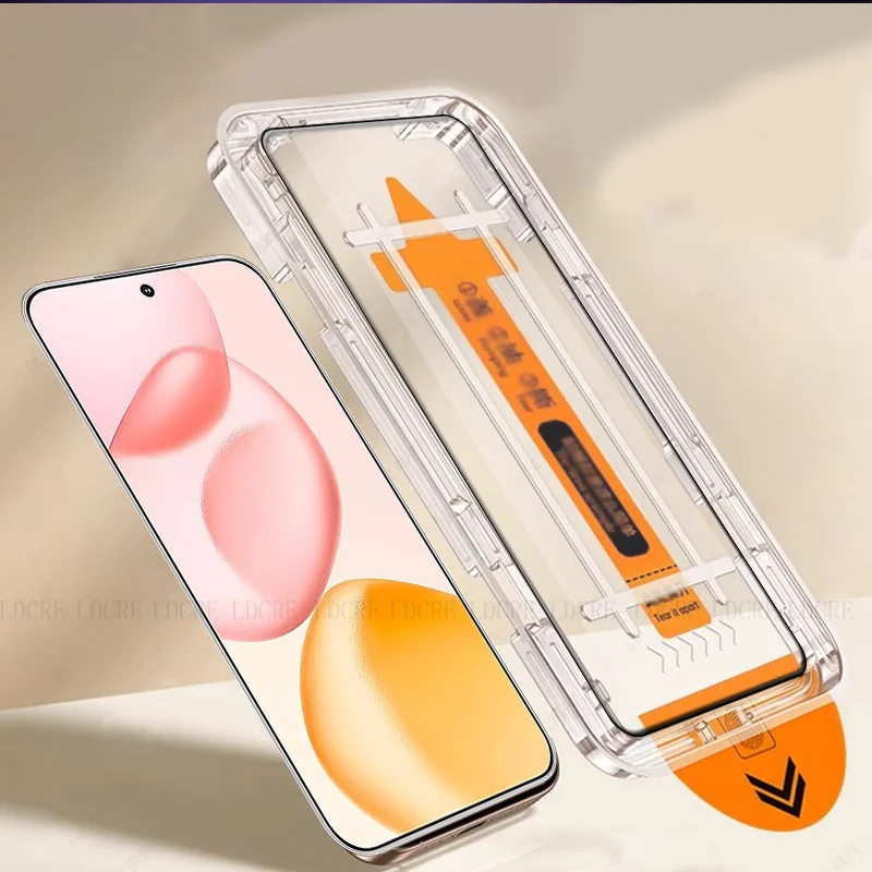 4/3/2/1 Stück Schutzglas für Honor 400 Huawei Honor 400 Gehärtetes Glas Handy-Schutzfolie Staubfreie Vollabdeckung Displayschutz Honor 400 – Detail 2