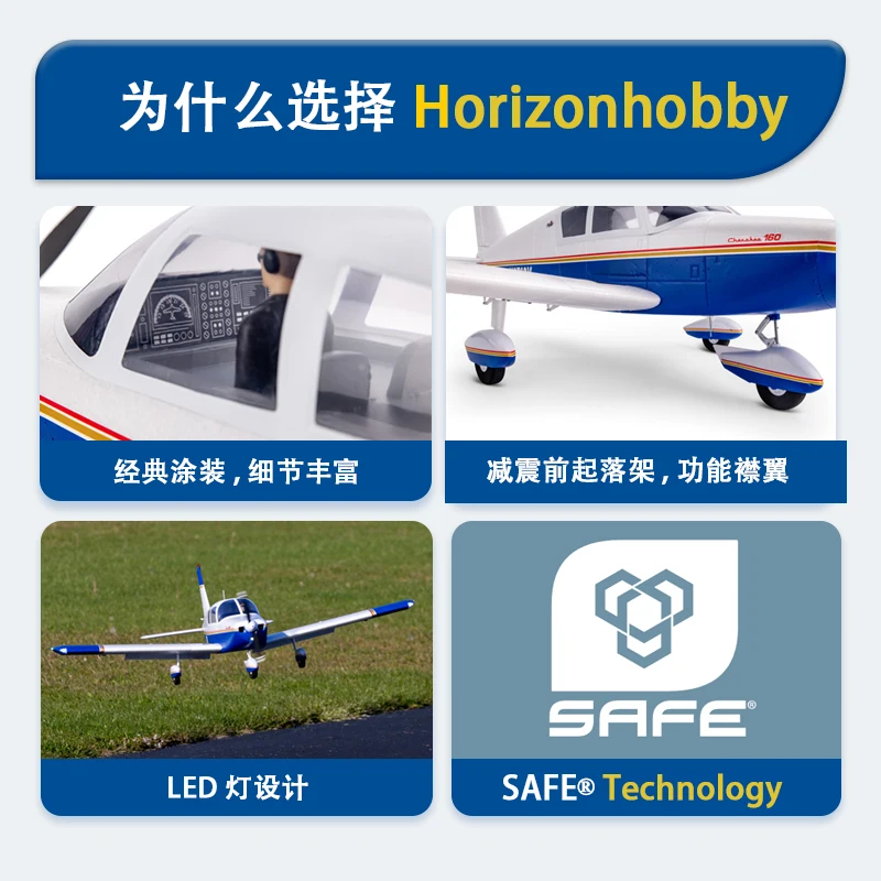 Horizon Hobby Cherokee 1.3m Samolot RC Zdalnie Sterowany Realistyczny Model Samolotu Do Latających Na Zewnątrz