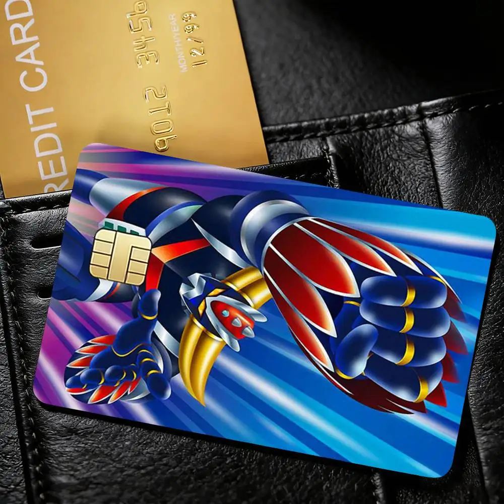 UFO R-Robot G-Goldorak Sticker Decoration Creative Bank Card Bus Metro Waterproof Sticker