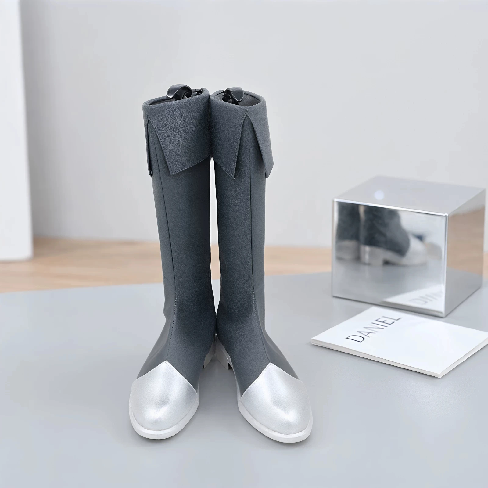 Castlevania Richter Belmont Cosplay Shoes Boots Castlevania: Symphony of the Night Handmade Faux Leather Boots
