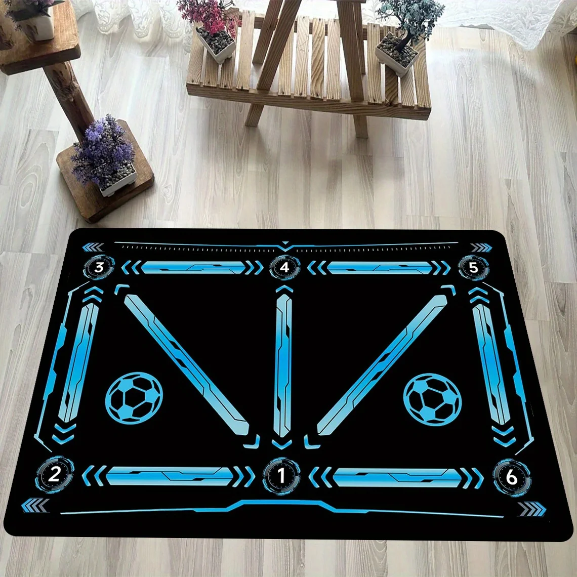 1PC Custom Crystal Velvet Floor Mat Personalized Photo Pattern Non Slip Area Rug for Living Room Bedroom Kitchen Home Decor