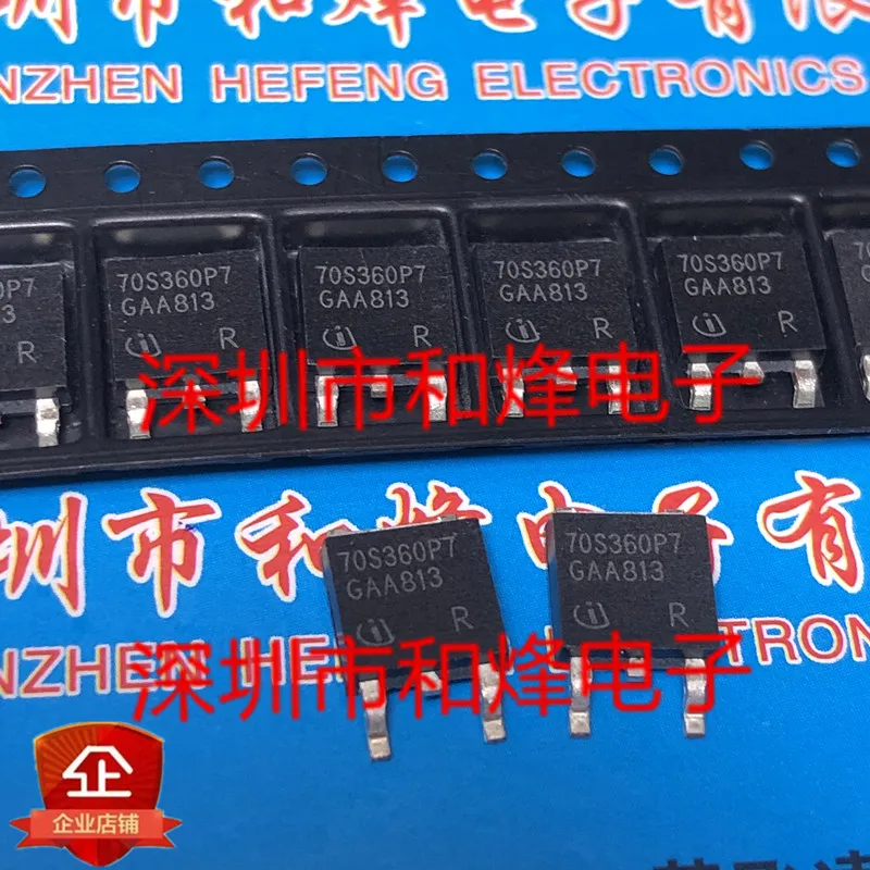 5 pieces 70S360P7 IPD70R360P7S  TO-252 700V 34A