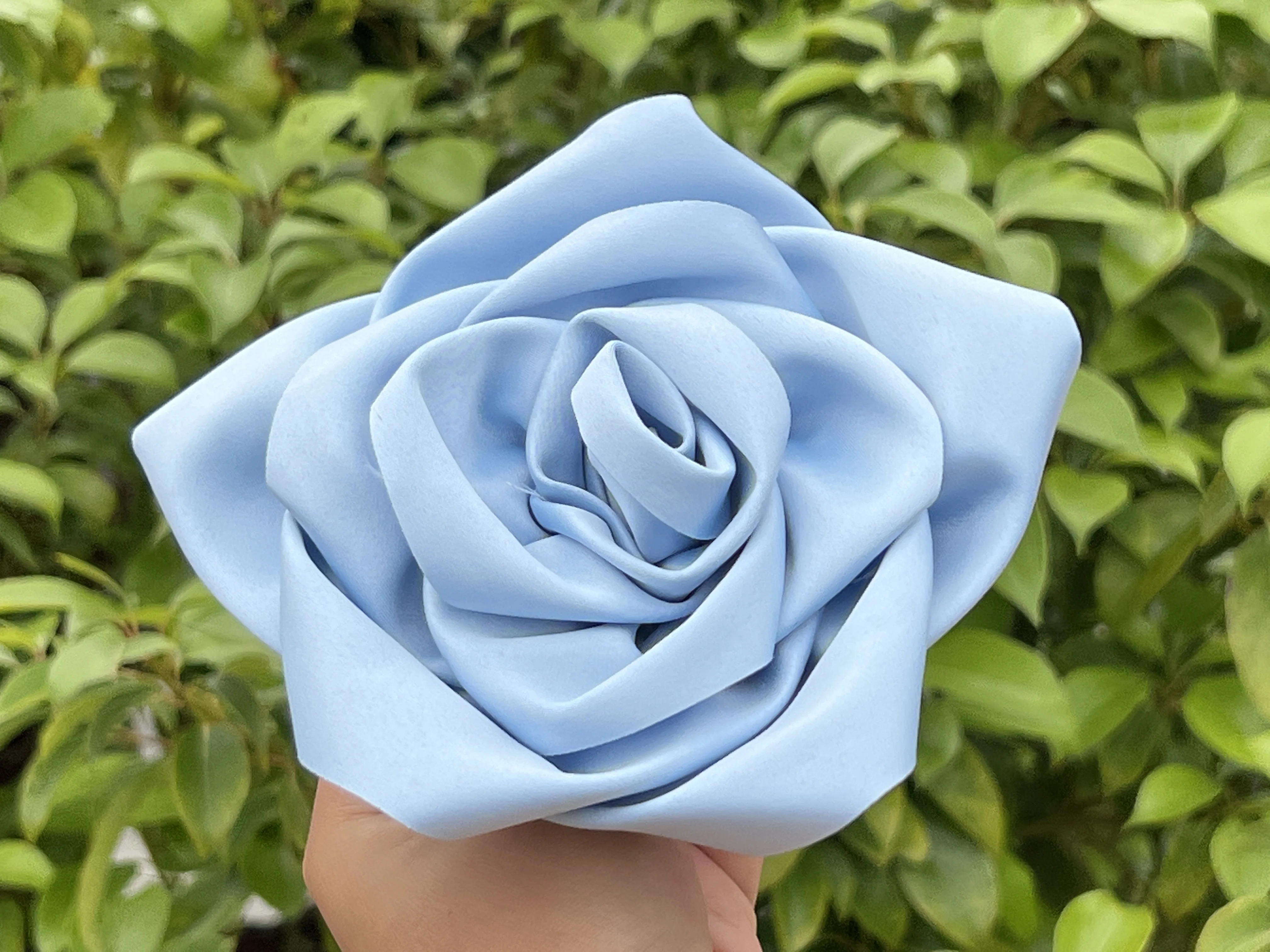 DIY Handmade New Super Large 3D Handheld Flower Chest Flower Head Flower Hat Dress Decoration Flower Rose Bud