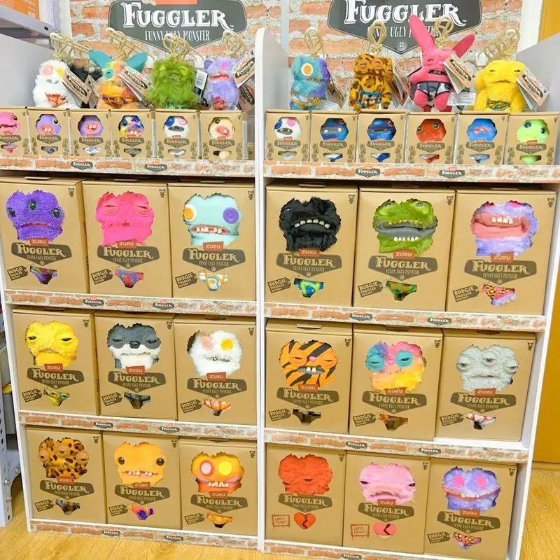 

Instack Fuggler Tooth Monster Doll Blind Box Ugly Monster Rabbits Cute Doll Funny Gold Rush Pants Street Children'S Toy