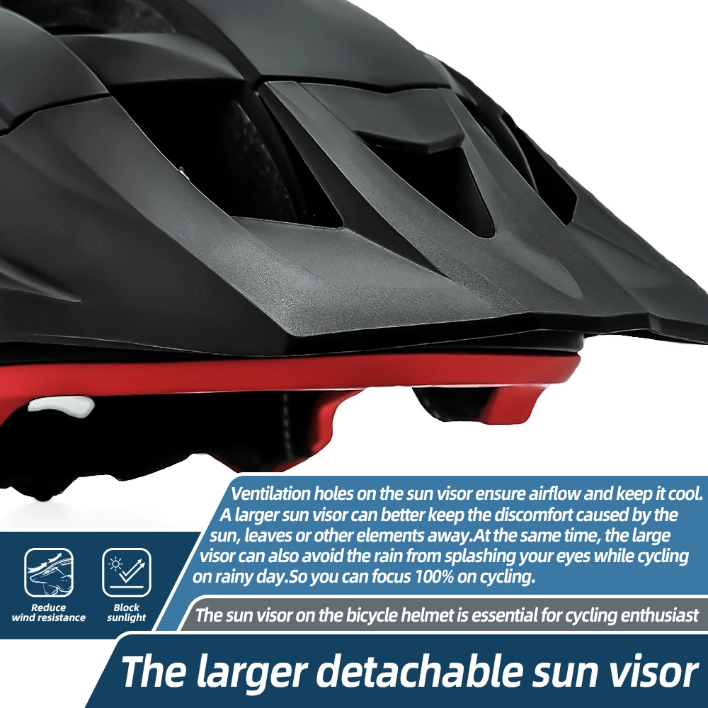 VICTGOAL Bike Helmet Sun Visor for VG123 VA123