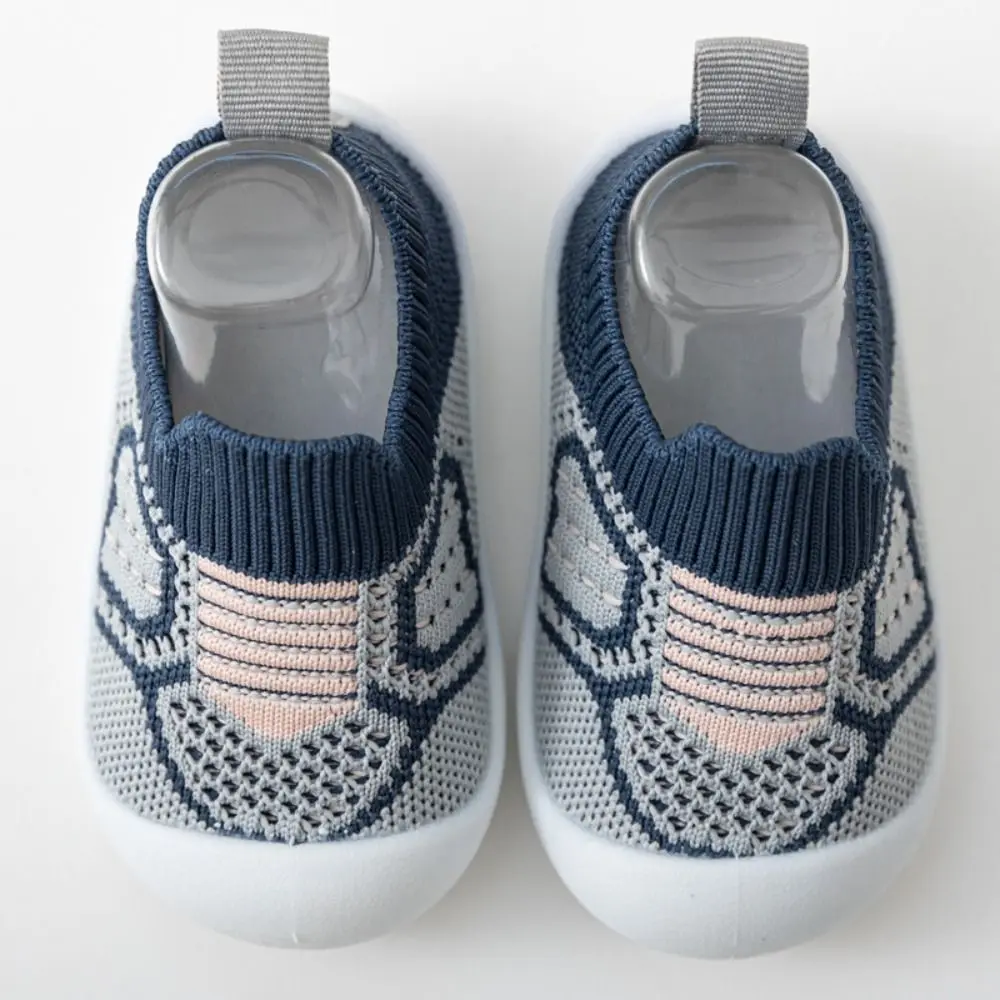 أحذية أطفال شبكية قابلة للتنفس بتصميم شبكي، نعل ناعم ومضاد للانزلاق، أحذية أطفال غير قابلة للانزلاق، قماش خفيف الوزن وجيد التهوية