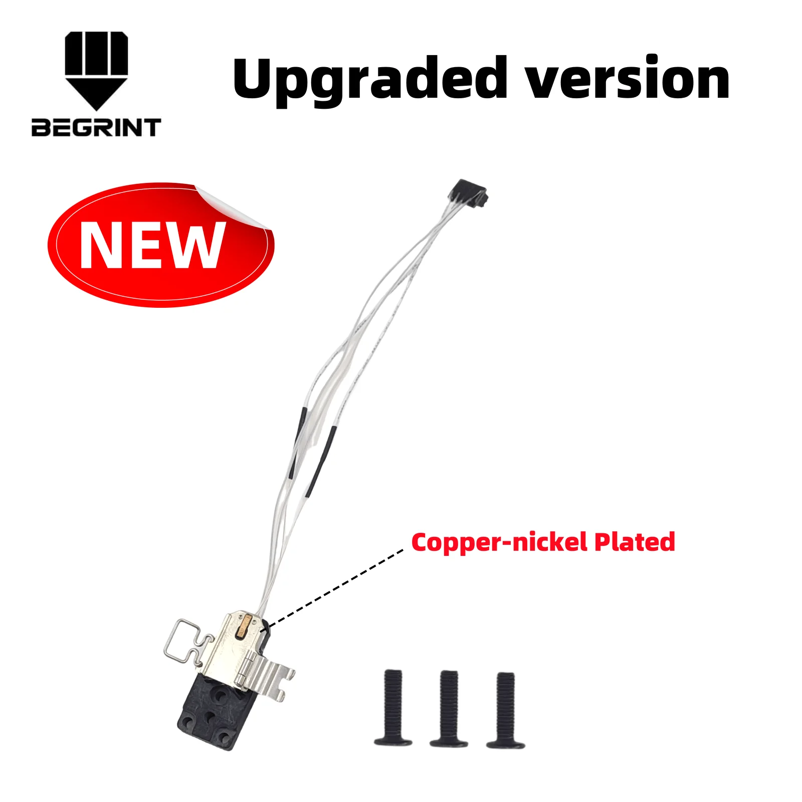 Version 2.0 Mounting Heating Assembly For Bambu Lab A1 A1 MINI Hotend Copper Nickel Plated assembly new upgrade 3d printer parts