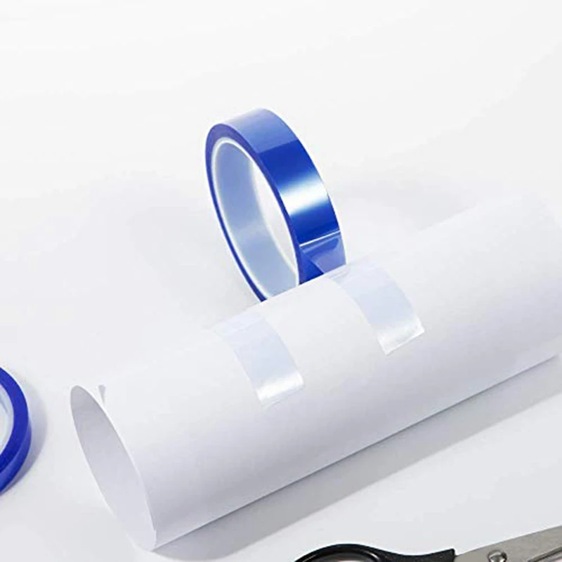 4Pcs Sublimation Blanks Thermal Tape PET Heat Tape Up To 250℃ For Sublimatio Print/Heat Transfer/Vinyl Press Tape