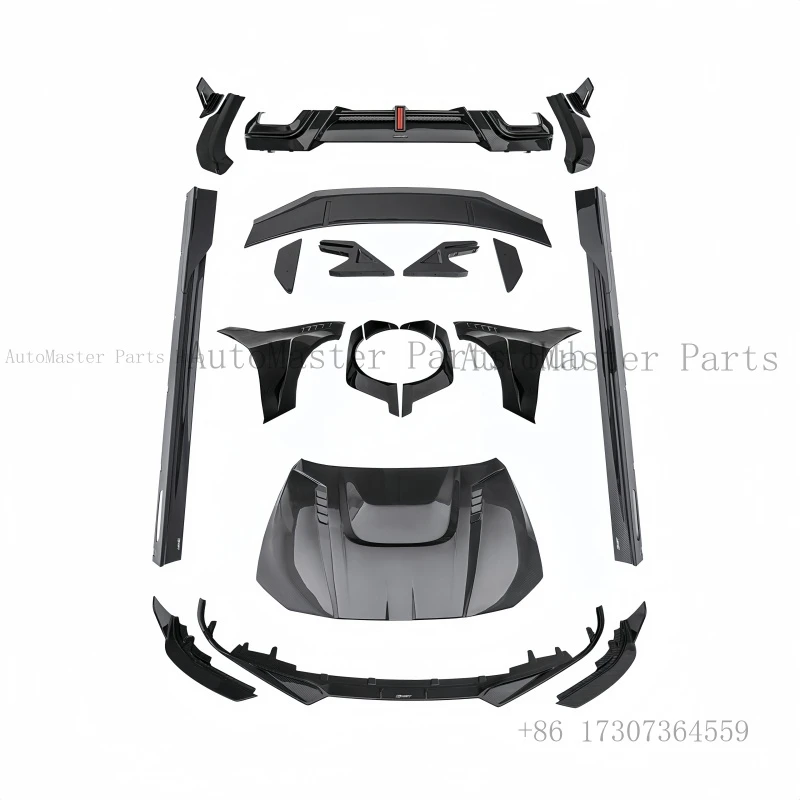 Suitable for BMW 4 Series G22 G23 Two Door Version Upgrade and Genuine Carbon Fiber Material Wide Body Surround Body Kit