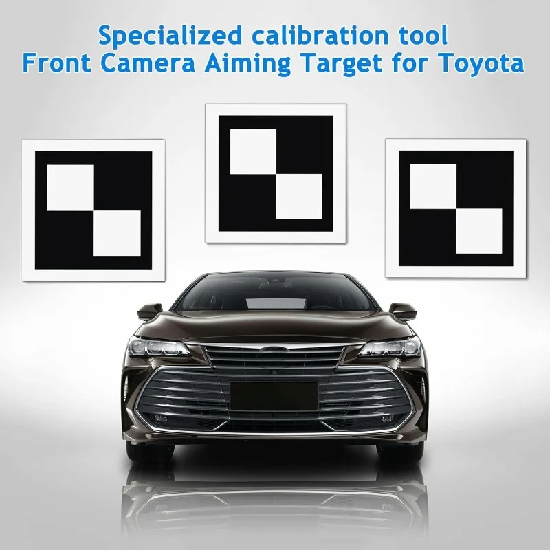 ボードキャリブレーションツール アルミパターンボード 静的フロントカメラ照準ターゲットと互換性あり