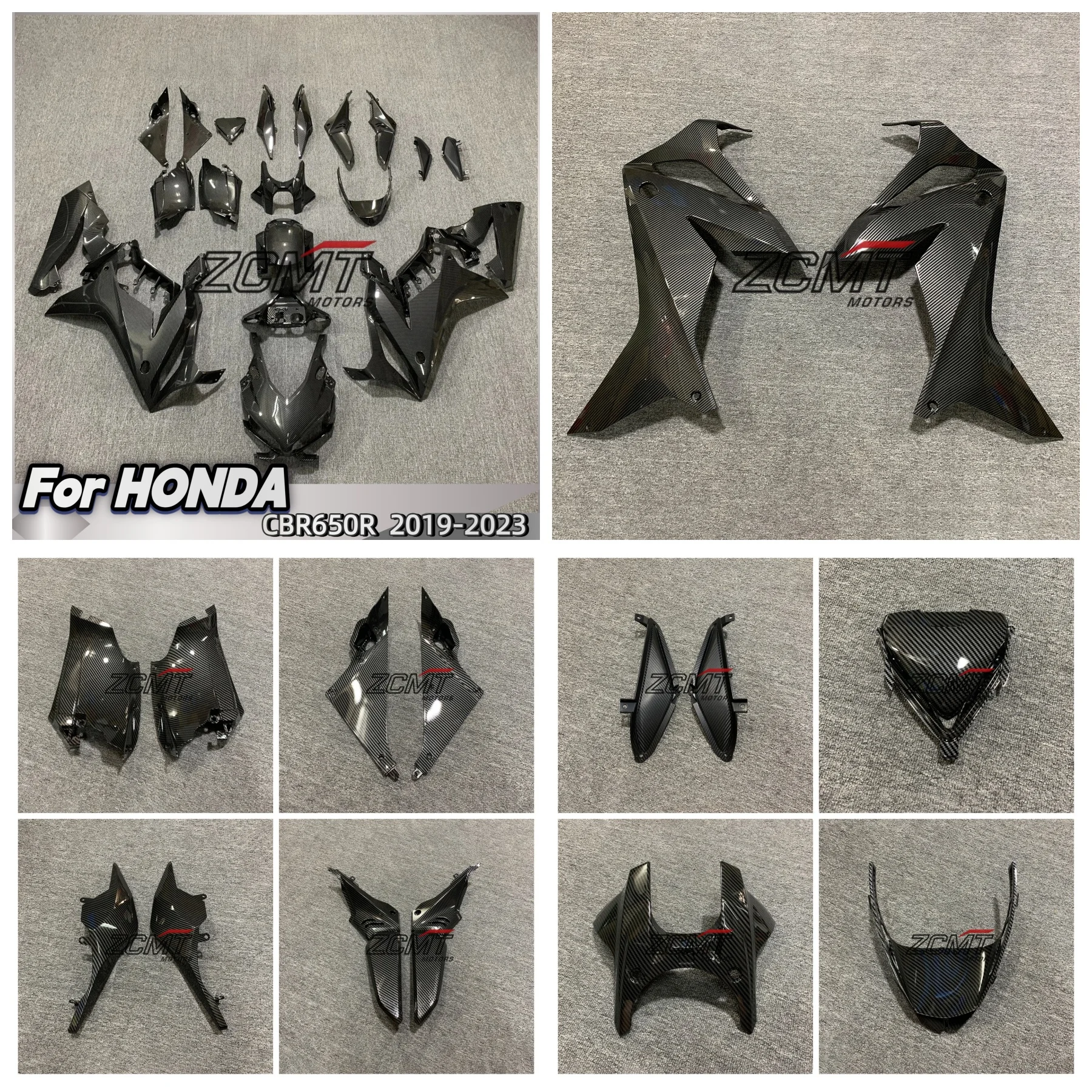 

New ABS Motorcycle Fairing Kit Fits For HONDA CBR650R CBR650 R 2019 2020 2021 2022 2023 Fairing Forged Carbon Painted Look
