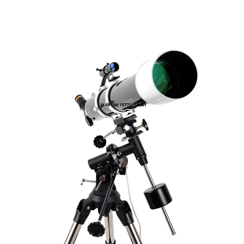 Deluxe 90 EQ Professional Astronomical Telescope with EQ2 Equatorial Mount Motor Star Watching
