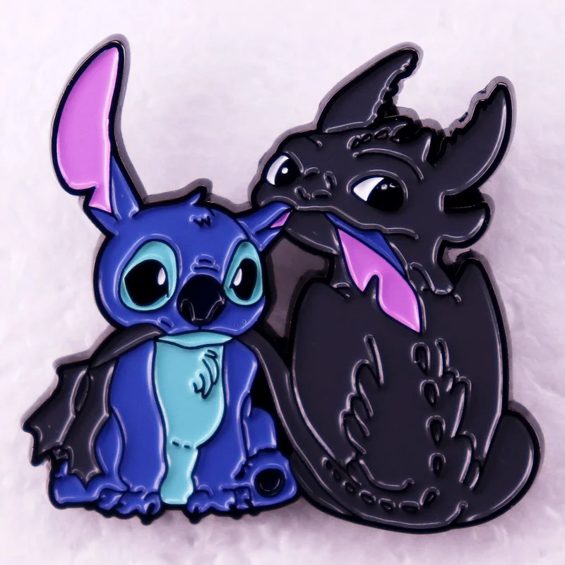 شخصية كرتونية لشخصية الهريس بروش ، دبوس المينا ، شارة لسترات الدنيم والديكور الملابس