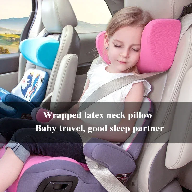 

Upgrade Child Car Safety Seat Headrests Memory Cotton Skin Breathable Neck Pillow Travel Safety Cushion Car Interior Accessories