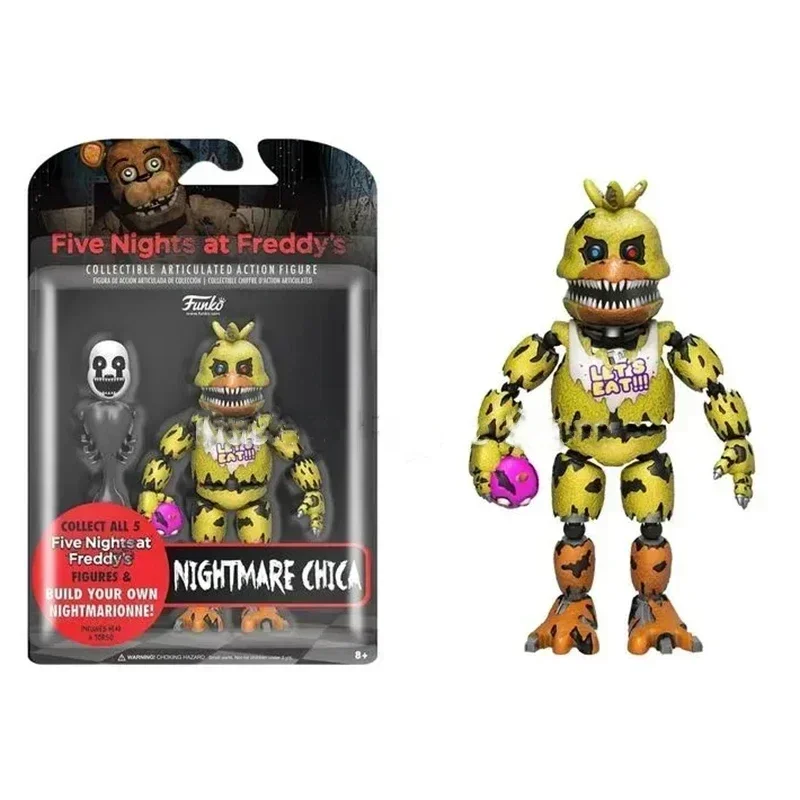 Midnight Harem Five Nights Security Breach Theme Movable Joint Detachable Action Figures Model Doll Toy for Children - Detail 1
